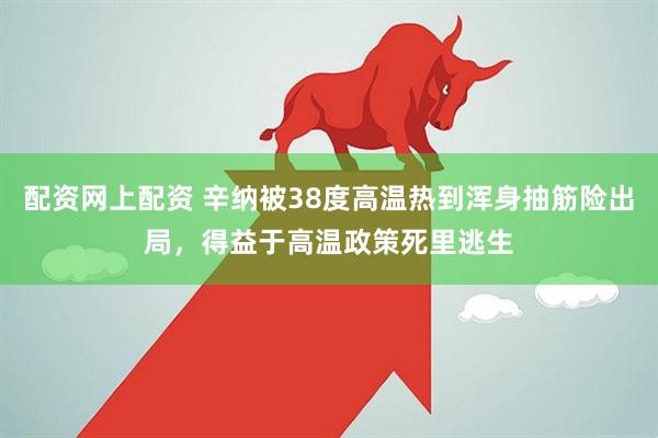 配资网上配资 辛纳被38度高温热到浑身抽筋险出局，得益于高温政策死里逃生